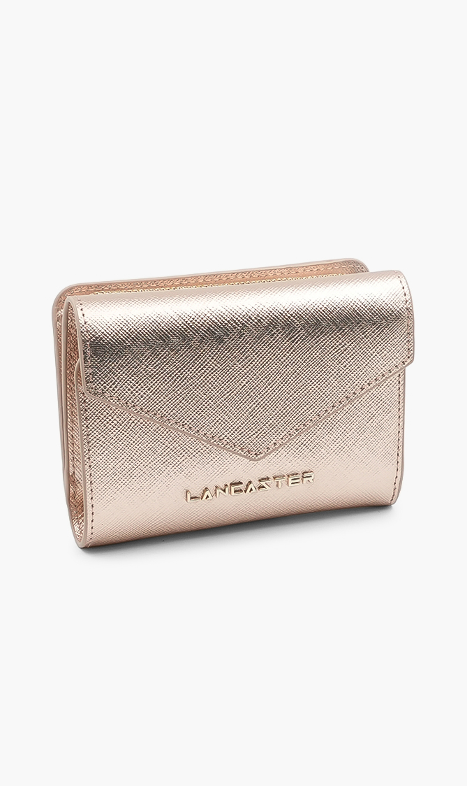 

LANCASTER Saffiano Wallet With Fold-over Flap