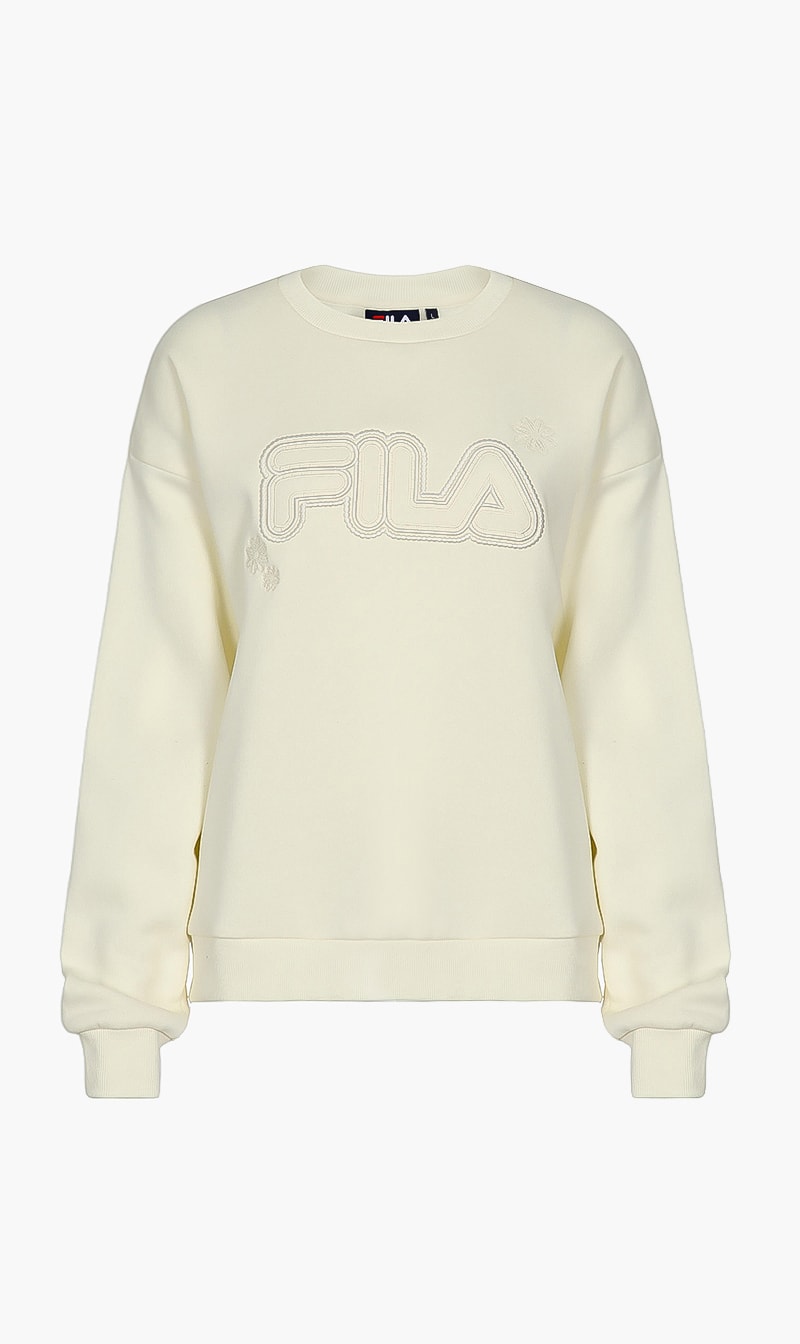 

Faye Crew Neck Sweatshirt, White
