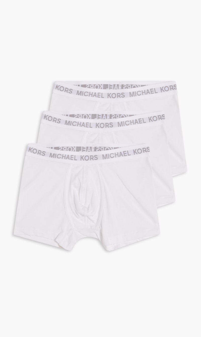 

Michael Kors White St Basic Trunk 3 Pack Ewb for Men | The Deal Outlet