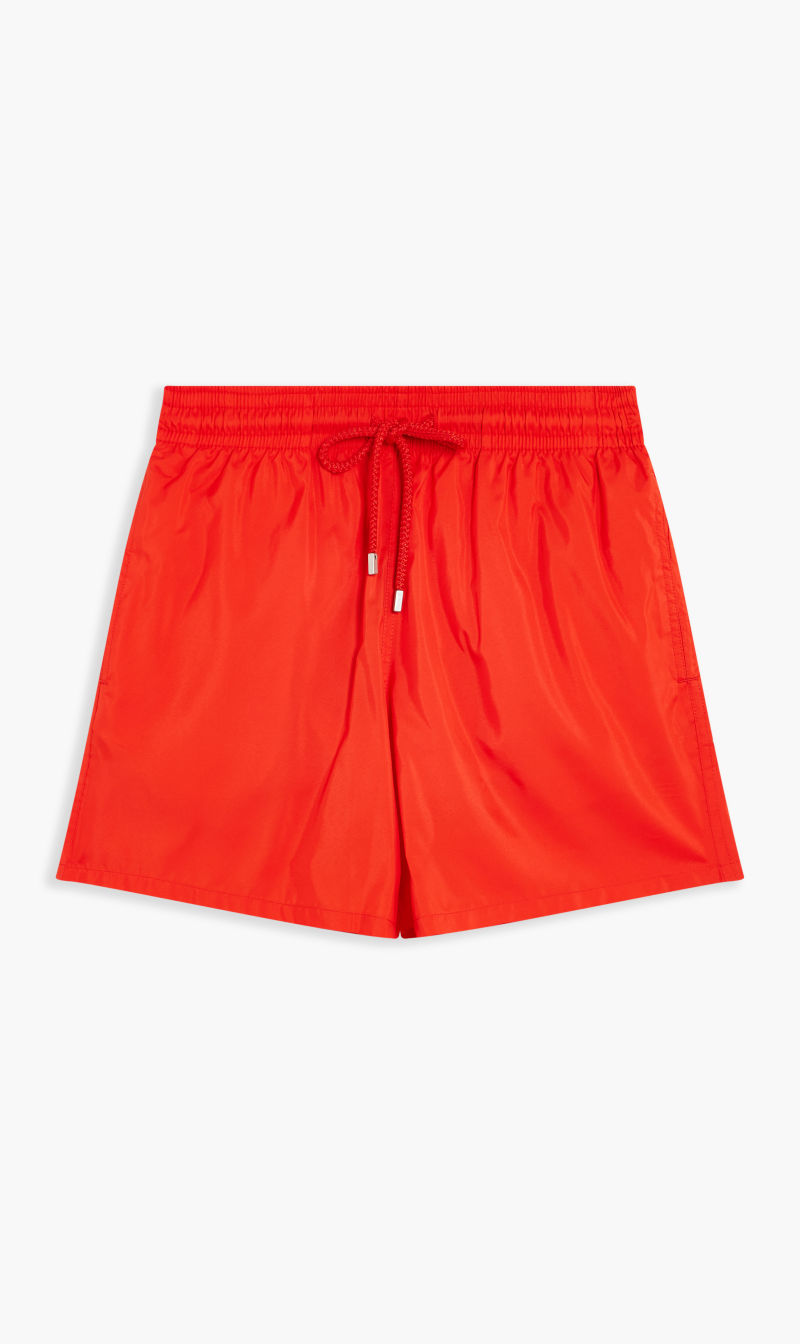 

Vilebrequin Red Solid Elasticated Shorts for Men | The Deal Outlet