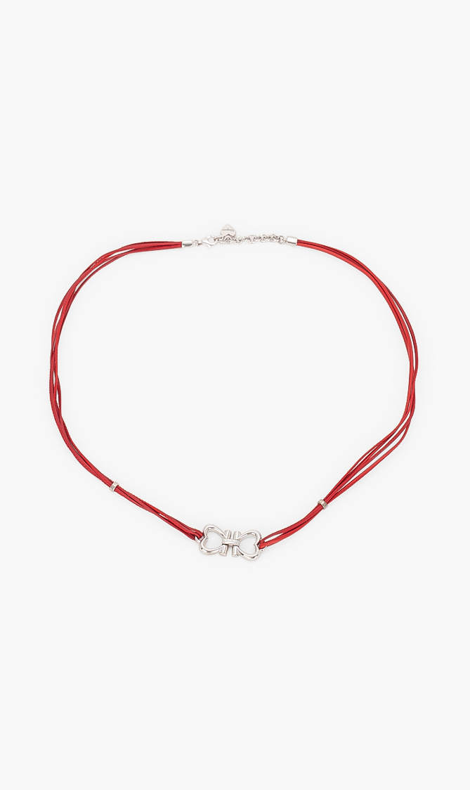 

Double Heart Bracelet, Red