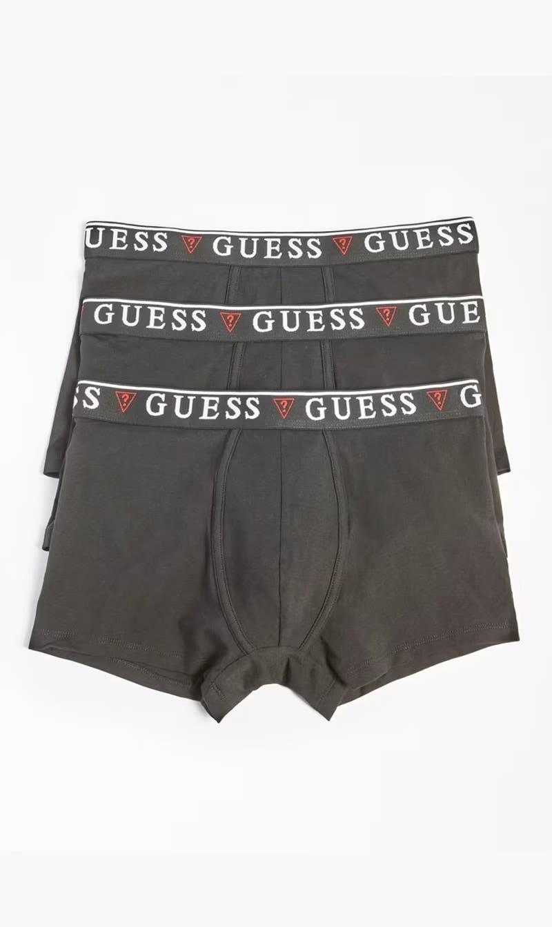 

Guess Grey Boxer Trunks for Men | The Deal Outlet