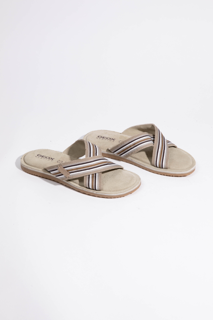

GEOX U Artie Striped Slip-ons