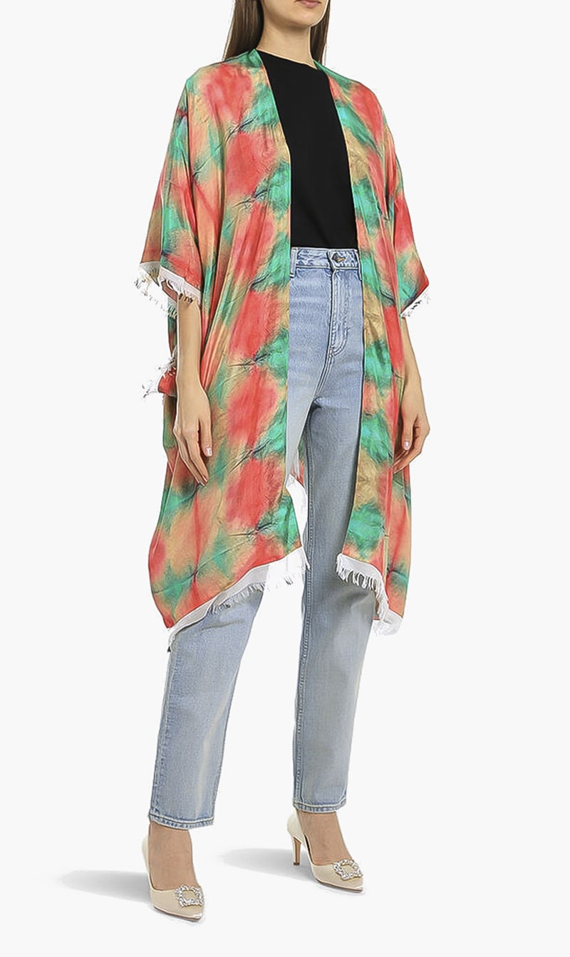 

Printed Kimono, Multi-color