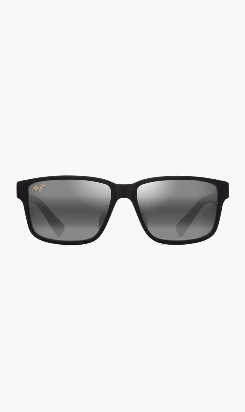 Black Maui Jim Green Full Rim Sunglasses for Men