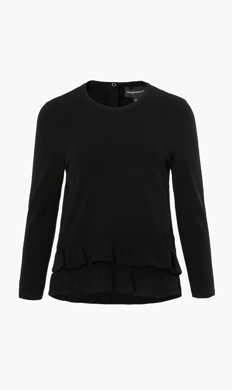 

Emporio Armani Modern Frill Cardigan