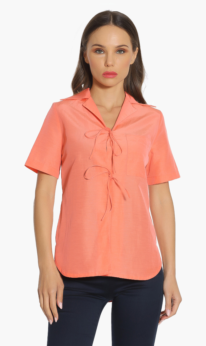 

Kenzo Hawaiian Knot Detail Shirt