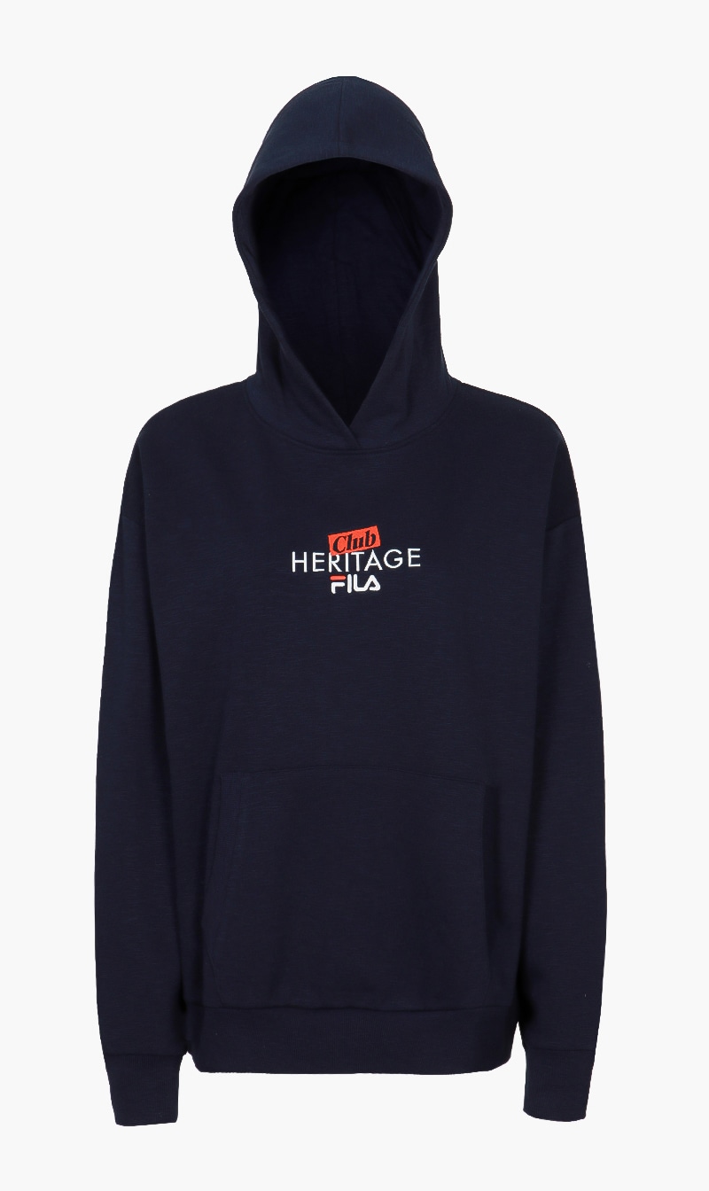 

Fila Blue Oversized Hoodie for Women | The Deal Outlet