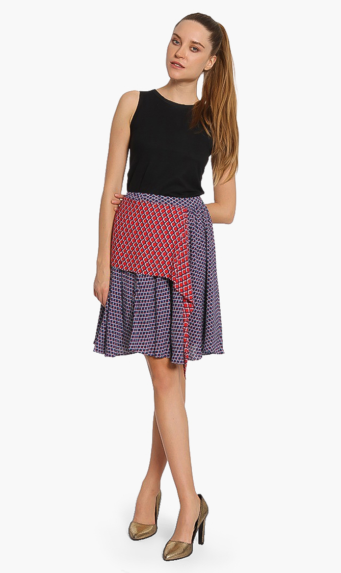 

KENZO Printed Handkercheif Skirt