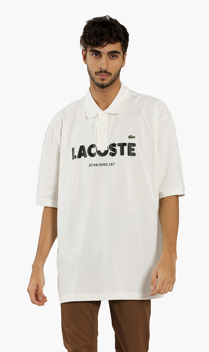 

Lacoste L!ve Printed Polo Shirt