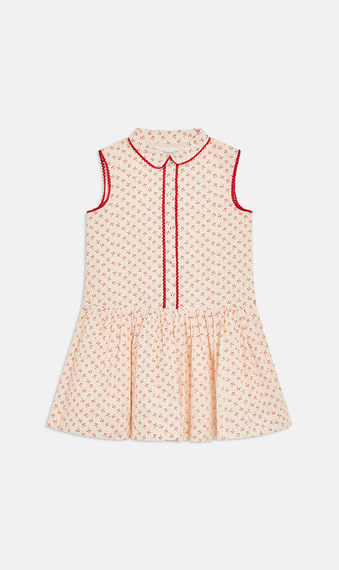

Bonpoint Beige Robe Erinna for Girls | The Deal Outlet