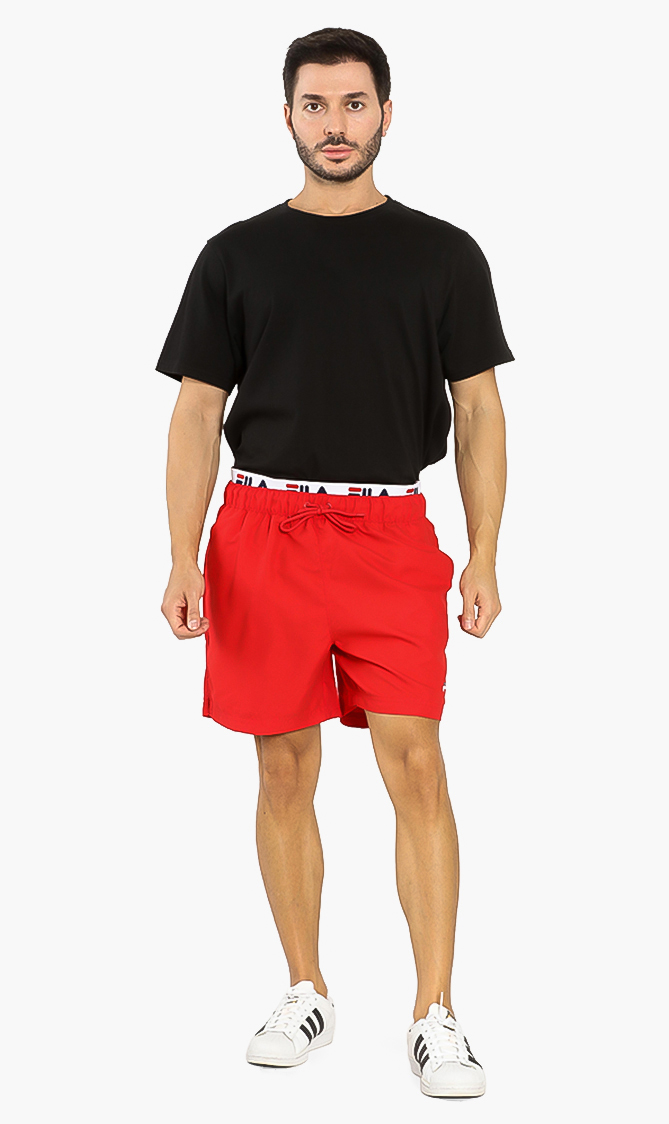 

Fila Guy Logo Print Swim Shorts