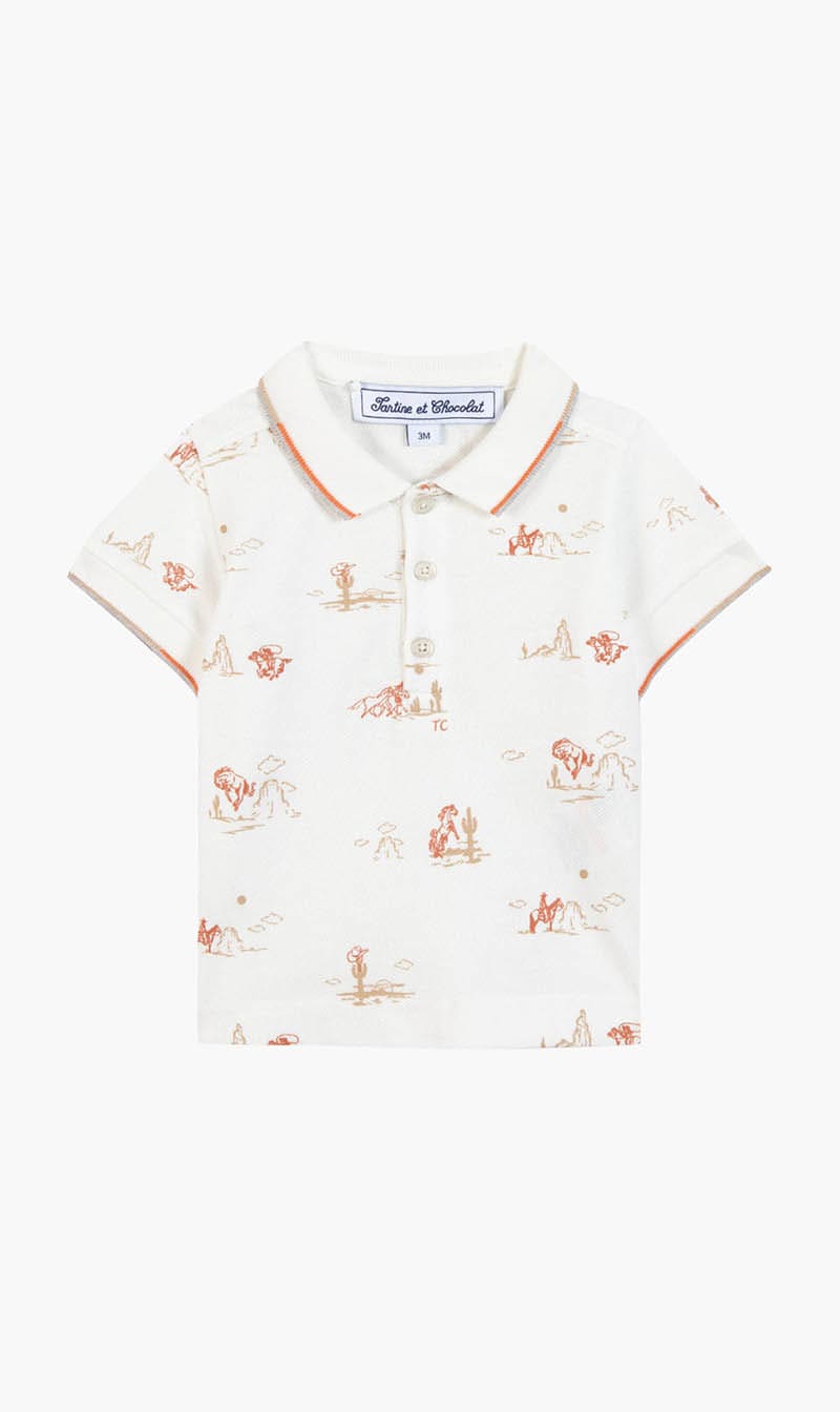 

Tartine Et Chocolat Blue Polo3 for Boys | The Deal Outlet