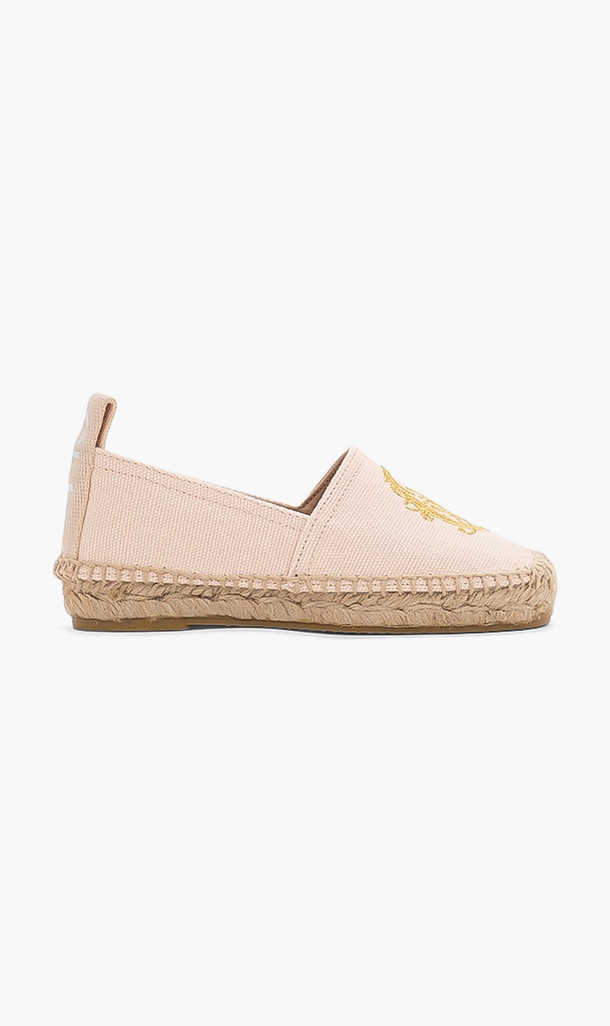 

Chloe Embroidered Logo Espadrille