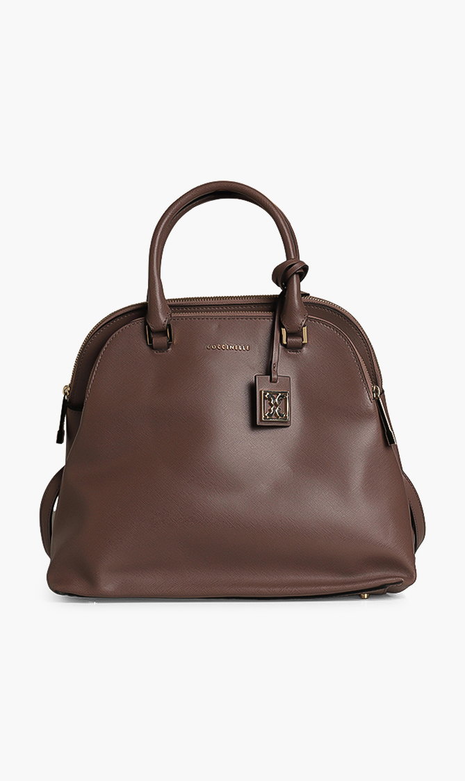 

COCCINELLE Grain Leather Handbag