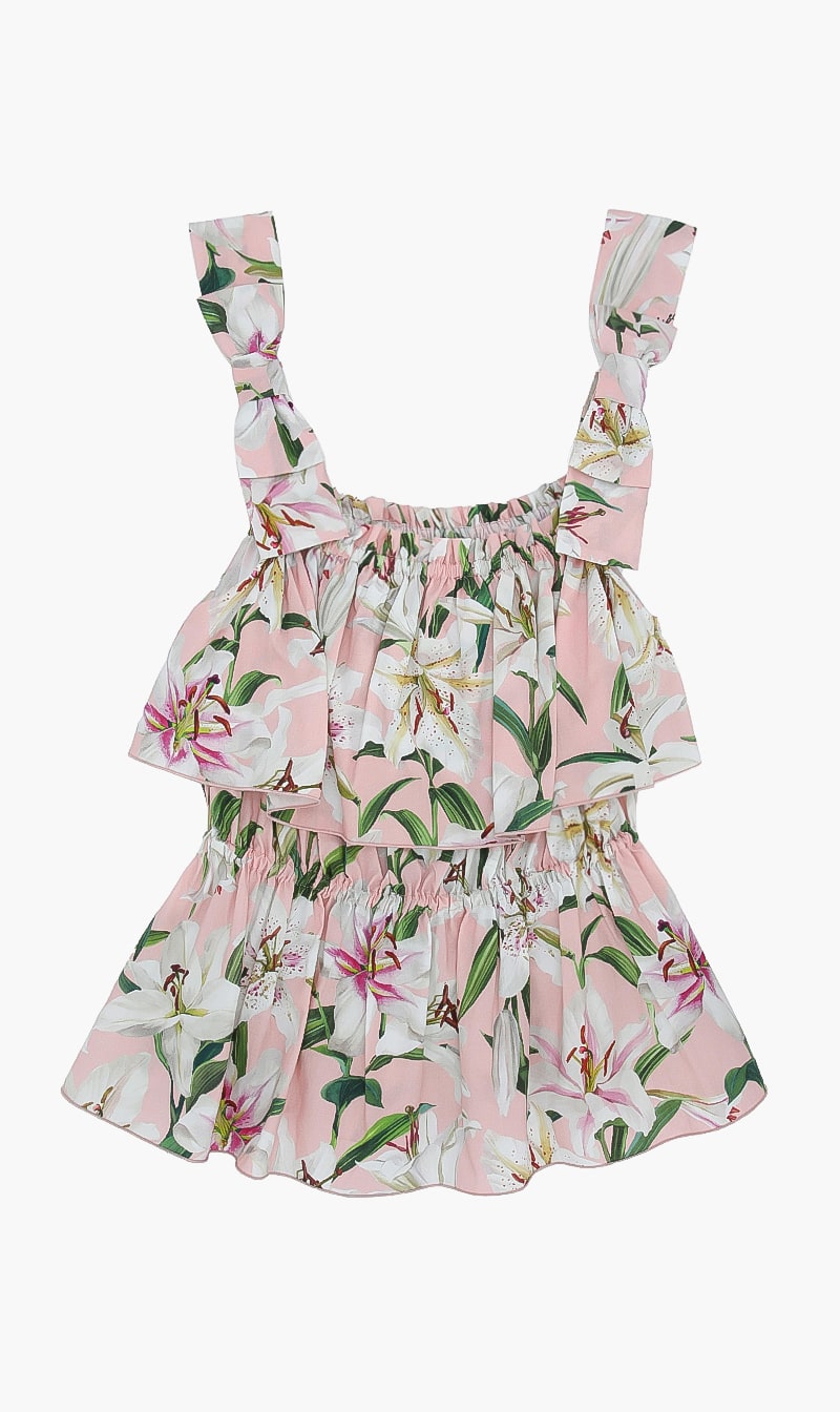 

Dolce&gabbana Rose Print Dress