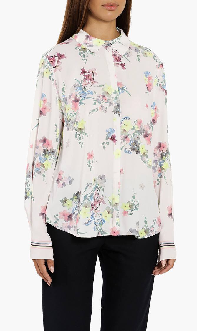 

Ted Baker Aadele Pergola Floral Printed Shirt