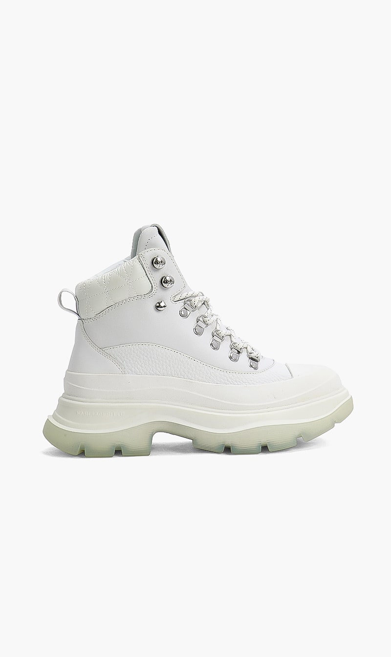 

Luna Hiker Lace Boots, White