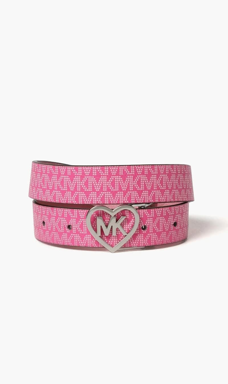 

Michael Kors Pink Reversible Belt for Girls | The Deal Outlet
