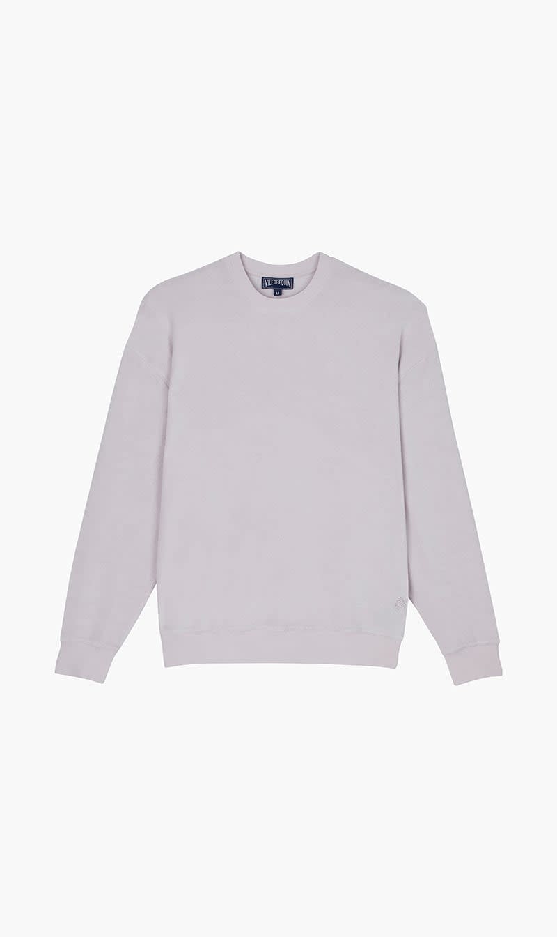

Vilebrequin Beige Terry Crewneck Sweatshirt Solid for Men | The Deal Outlet