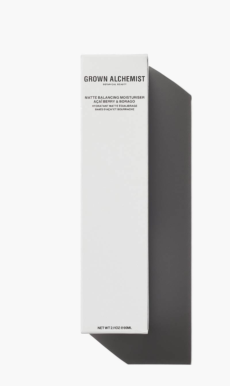 

Grown Alchemist Matte Balancing Moisturizer, Acai-berry - Borago, 60ml