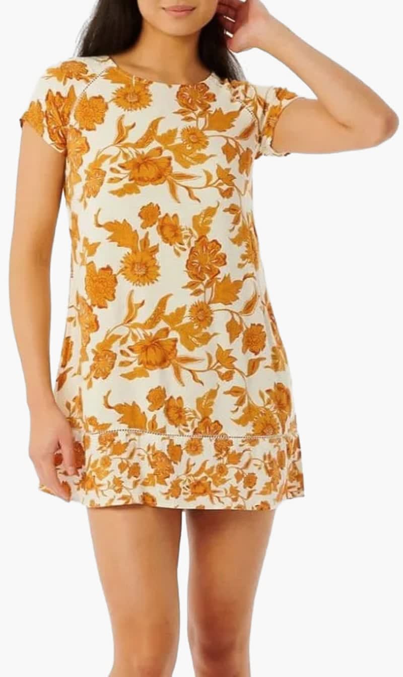 Ripcurl Multi-color Oceans Together Shift Dress for Women