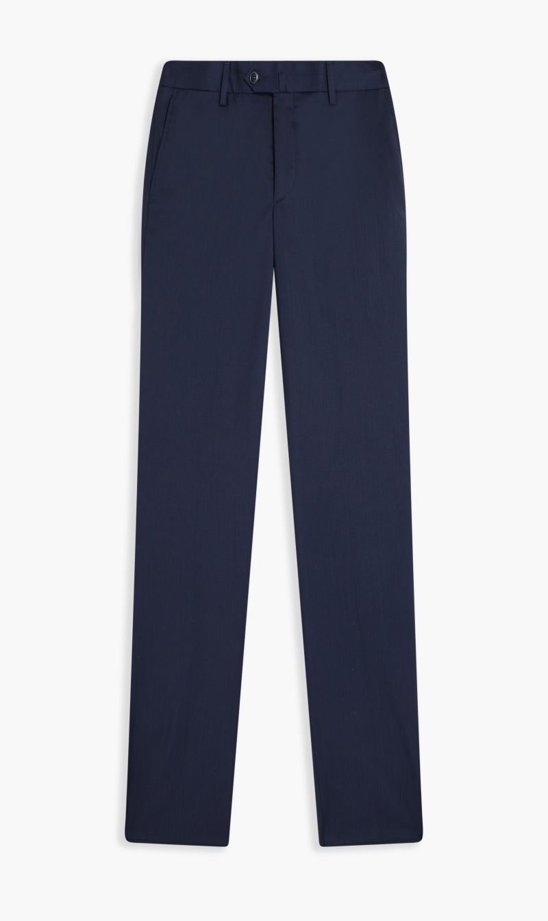 

Hackett London Blue Slim Fit formal Pants for Men | The Deal Outlet