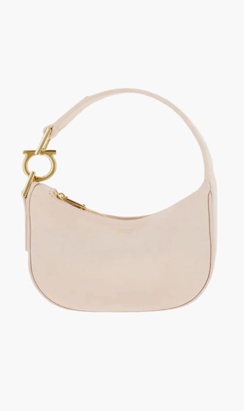 

Salvatore Ferragamo Pink Mini North-south Hobo Bag for Women | The Deal Outlet