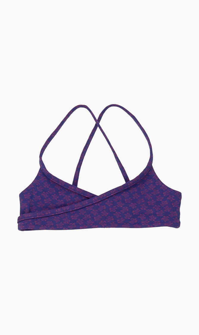 

Gie Turtle Print Swimwear Top, Blue