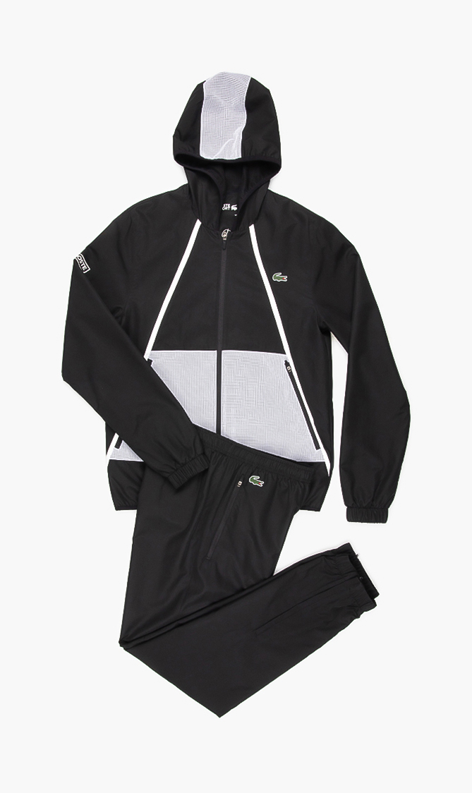 

Lacoste Taffeta And Jersey Light Tennis Tracksuit