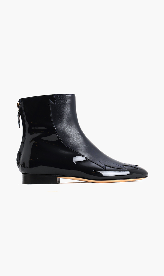 

Pollini Leather Ankle Boots