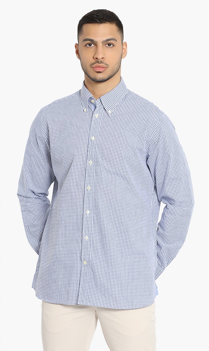 

Hackett London Shadow Check Regent Classic Fit Shirt
