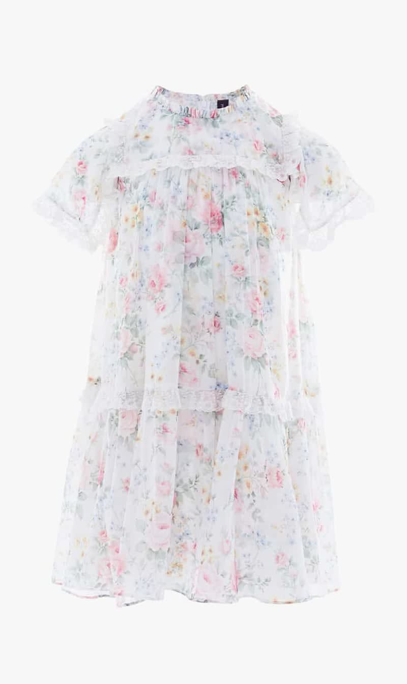 

Needle & Thread Multi-color Pompadour Garden Chiffon Lace Kids Dress for Girls | The Deal Outlet
