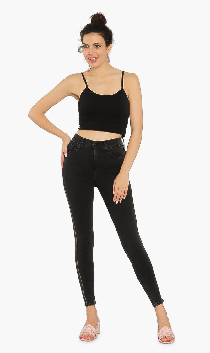 

Leyla Hyperflex Jeans, Black