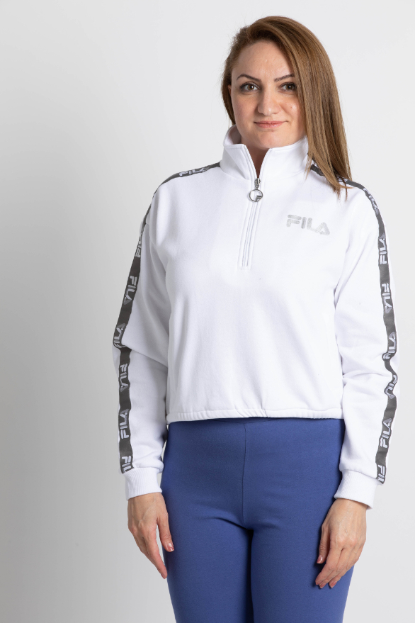

Fila Half Zip Cropped Active Top