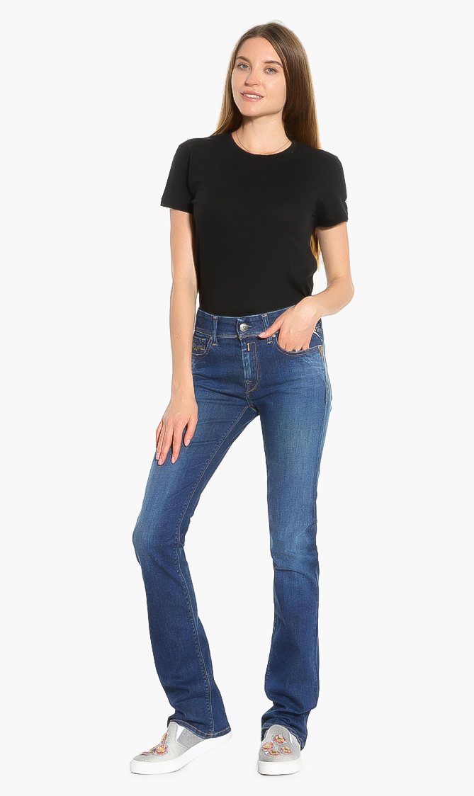 

Replay Luz Power Stretch Boot Cut Jeans