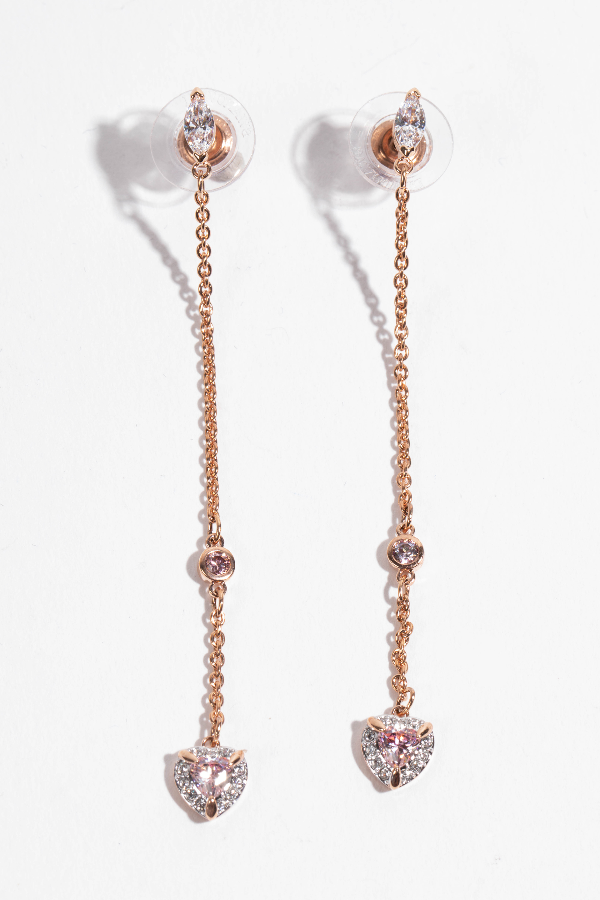 

Swarovski Heart Shape Drop Earrings