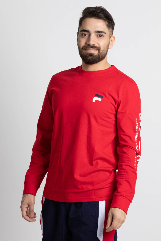 

FILA Graphic Long Sleeve T-shirt