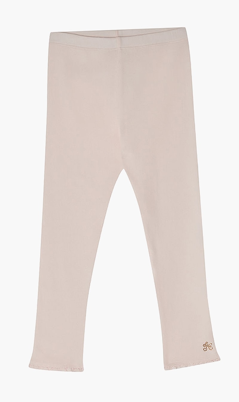 

Cotton Leggings, Pink