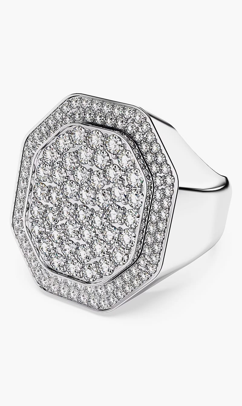 

Swarovski Others Sjc Dextera Ring Signet Cre/rhs 55 Mm for Women | The Deal Outlet