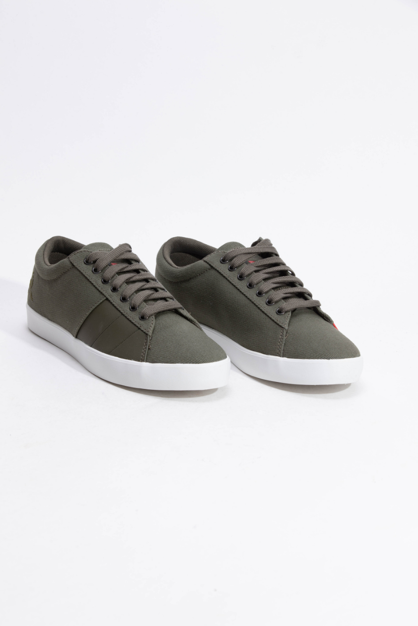 

LE COQ SPORTIF Flag Twill Olive Night Sneakers