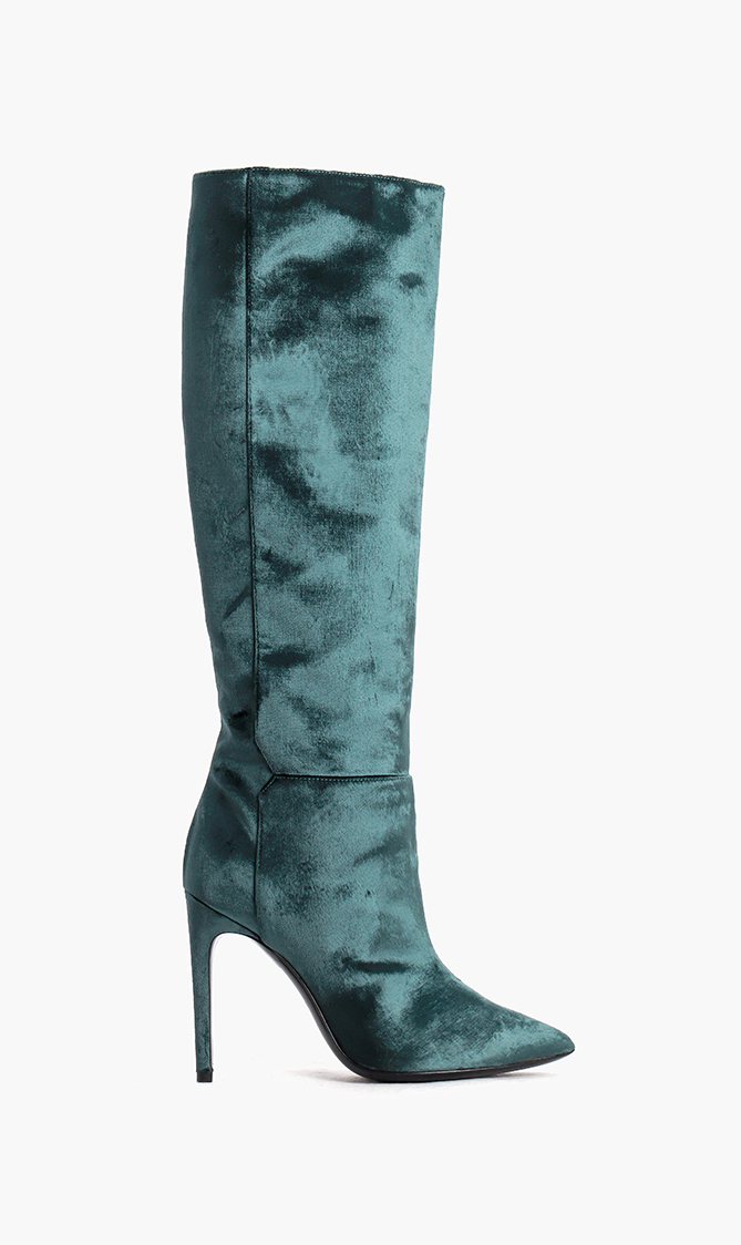 

Pollini Velvet Knee Boots