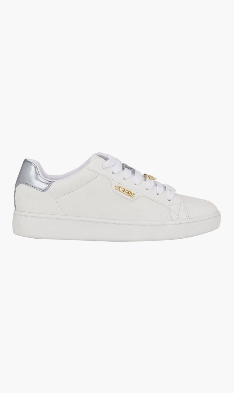 

Guess White Renzy Peony Logo Sneakers for Women | The Deal Outlet