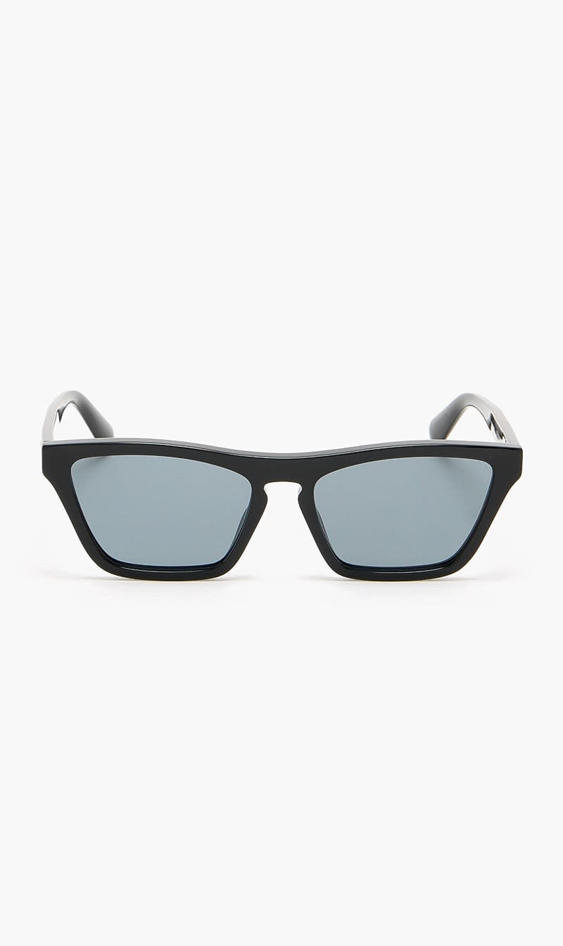 Stella Mc Cartney Black Logo Cat Eye Sunglasses for Women