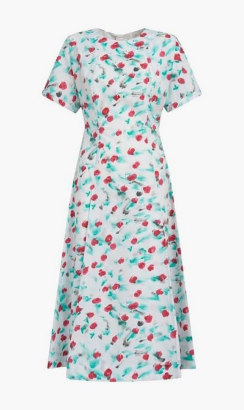 

Marni Multi-color Floral Dress for Women | The Deal Outlet