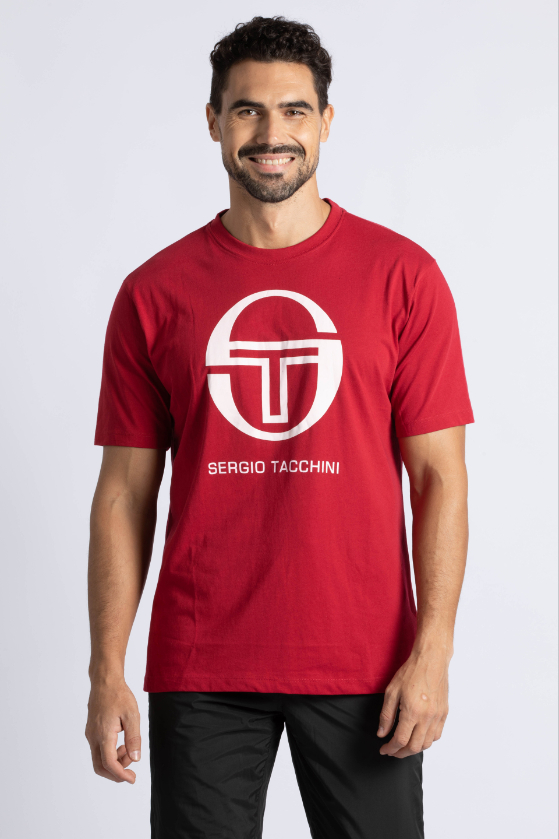 

Sergio Tacchini Iberis White/black Tee