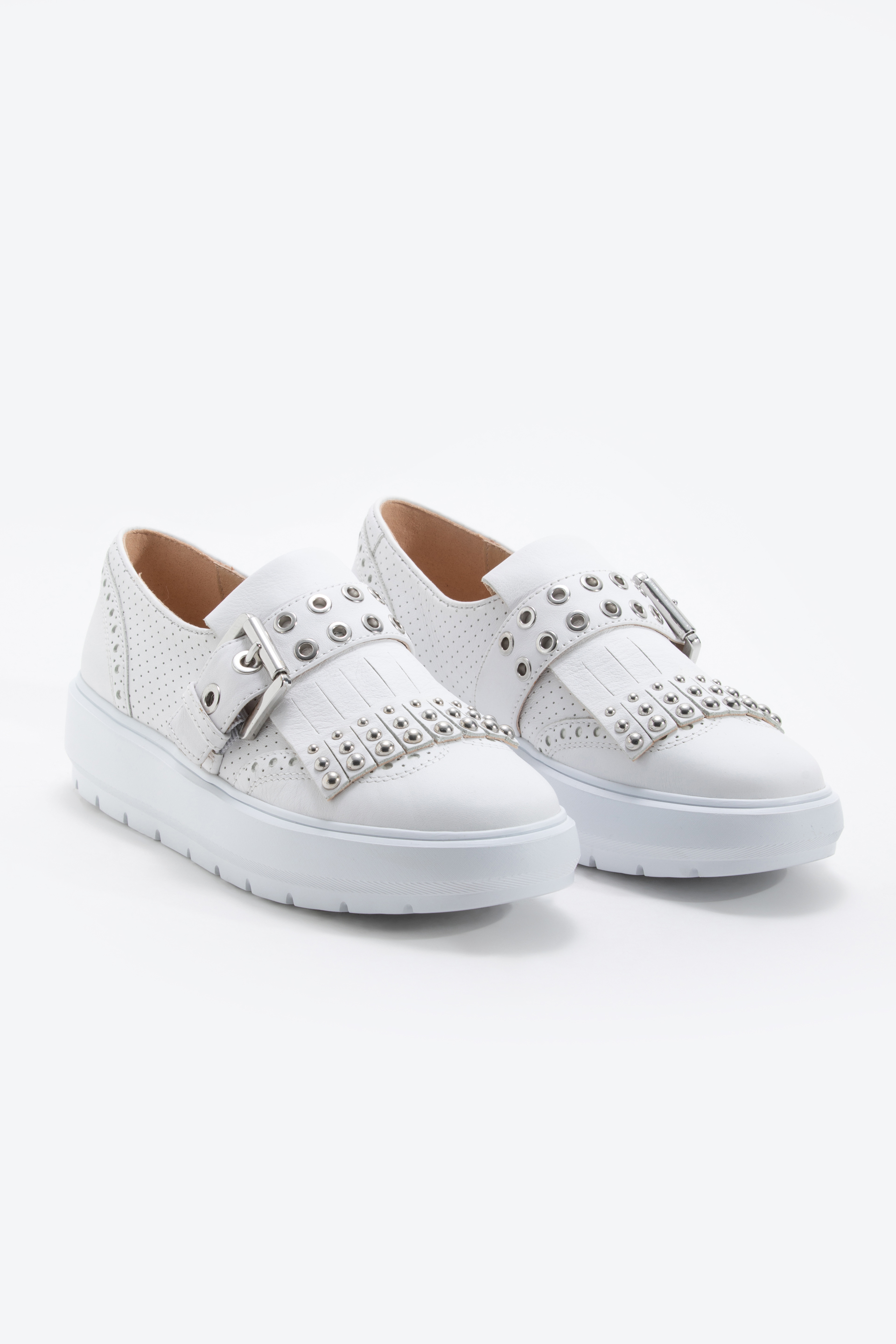 

Geox D Kaula D Leather Sneakers