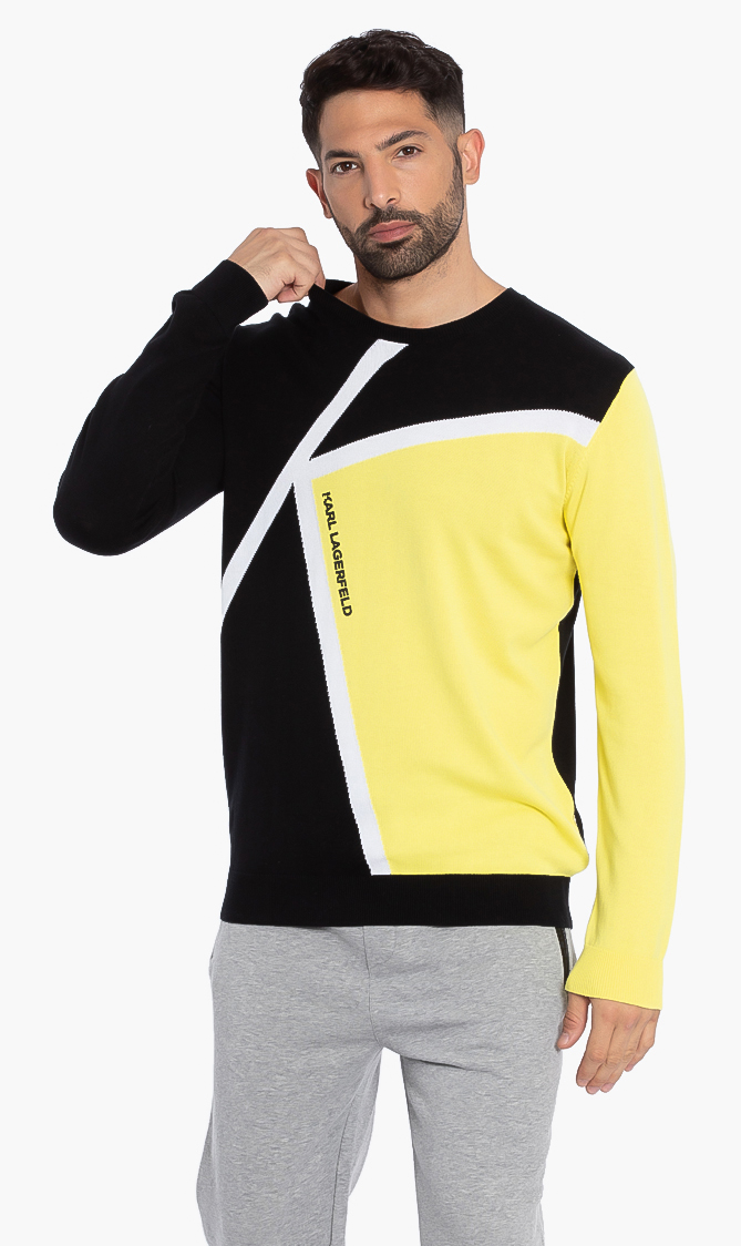 

Karl Lagerfeld Logo Knit Sweater