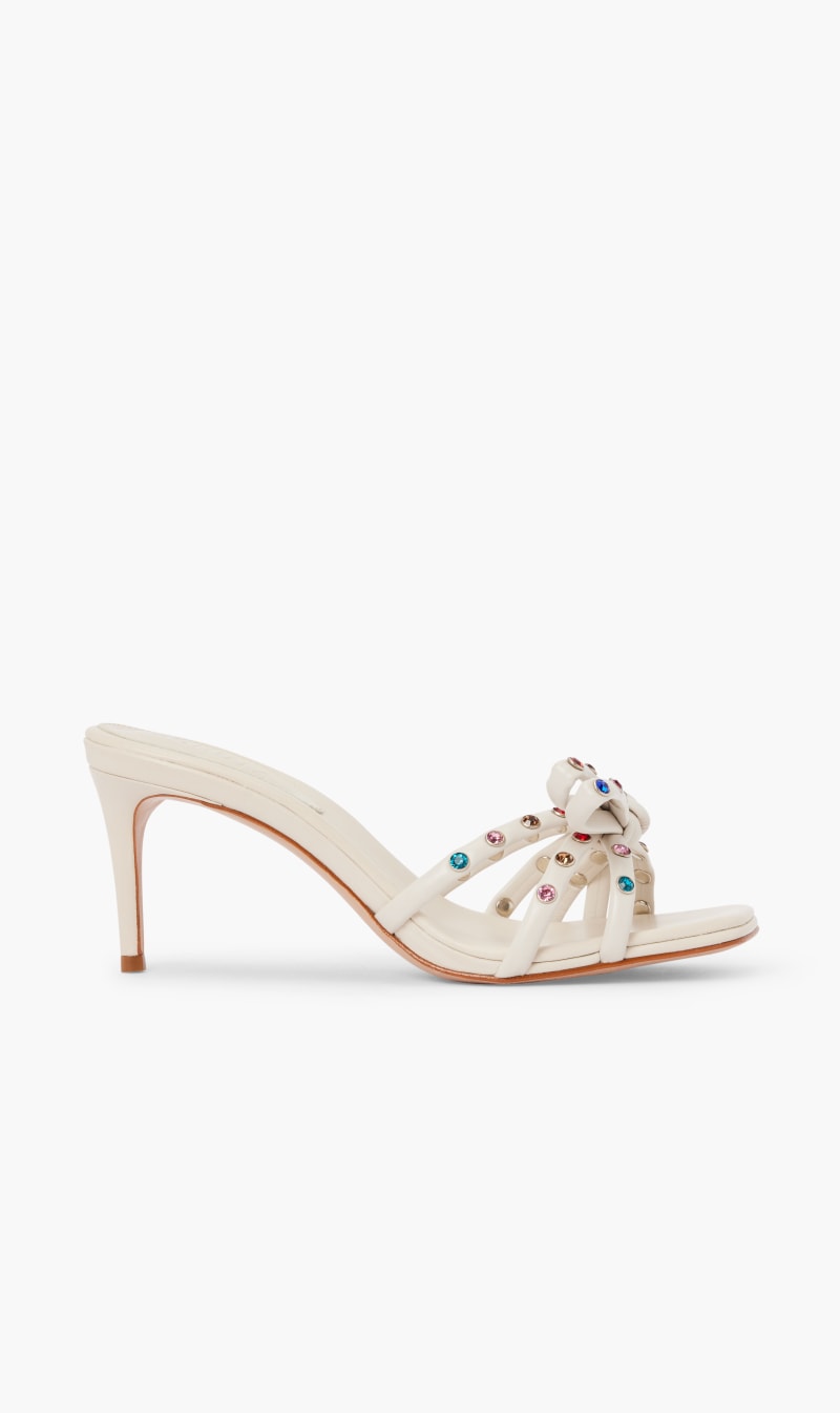

Schutz White Sandal With Synthetic Upper And Leather Sole for Women | The Deal Outlet