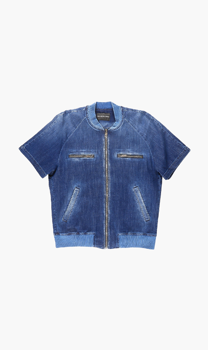 

Denim Bomber Jacket